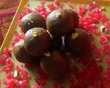 A picture of step 3 of Moong laddu.