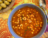 Foto del paso 6 de la receta: Garbanzos con gambas