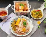 Hình bước làm 3 của món Cơm tấm Long Xuyên