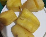 Foto langkah ke 4 dari resep Singkong Kukus Goreng.