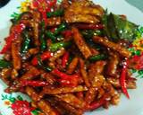 Foto langkah ke 7 dari resep Orek Tempe Pedas Manis.
