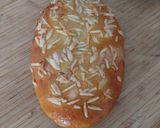 Foto del paso 7 de la receta: Coca de Sant Joan 2025 v3: De almendras y rellena de crema quemada y nata