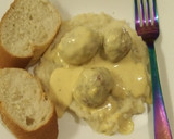 Foto del paso 13 de la receta: Albóndigas a la crema con puré de papa