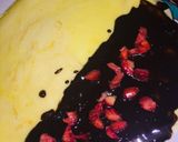 A picture of step 4 of Crepes whit Chocolate and strawberry.
