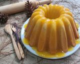 Foto langkah ke 7 dari resep Lemon Fountain Cake With Lava Custard.