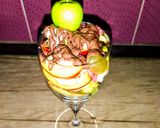 عکس مرحله 2 از دستور سالاد میوه با سس شکلاتی😍