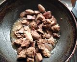 A picture of step 2 of Chicken Liver Sukka.