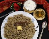 A picture of step 5 of Khichdi (Urad Dal Khichdi).