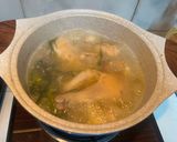 Hình bước làm 3 của món Cơm gà hải nam -canh hạt sen sườn dải