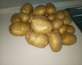 A picture of step 1 of Potato and Mint Frittata.