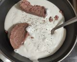 Foto del paso 8 de la receta: Masa filo rellenas, pollo, jamón, champi y bacon con pimientos
