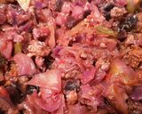 Une image de l'étape 3 de Ragoût des 2 choux à la viande et à la sauce tomate.