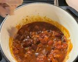 A picture of step 3 of Smoky QuesadillasChicken & chorizo /Jackfruit & veggie sausages.