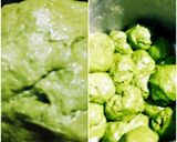 A picture of step 3 of Haryalli kachori.