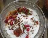 A picture of step 4 of Dahi Vada.