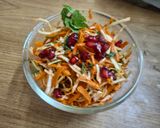 A picture of step 3 of Cabbage carrot tangy salad.