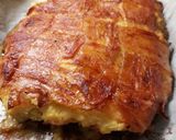 Baconbe tekert rakott csirkemell spenóttal recept fázis 5 fotója