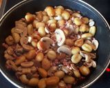 Foto del paso 2 de la receta 69. Ñoquis con jamón y champiñones