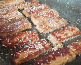 Foto del paso 3 de la receta: Tempeh a la plancha con ensalada mixta y naranjas