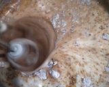 Foto langkah ke 3 dari resep Mochi Cake Coklat Lumer (1 Telur).