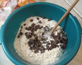 Karamellával töltött barackos muffin recept fázis 1 fotója