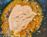 A picture of step 5 of Eggplant in curds gravy.