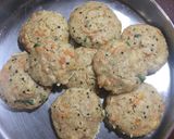 A picture of step 6 of Oats Masala Idli.
