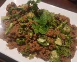 Mutton qeema hara masala recipe step 4 photo