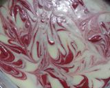 Foto langkah ke 3 dari resep Redvelvet cheesecake.