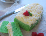 Foto langkah ke 5 dari resep Brownies Kukus Pandan 2 telur.