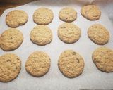 A picture of step 8 of Peanut butter oatmeal chip cookies.