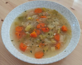 Foto del paso 4 de la receta: Sopa de puerros con hueso de jamón
