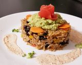 A picture of step 3 of Mexican rice.