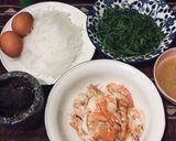 รูปขั้นตอนการทำที่ 1 ของ วุ้นเส้นผัดชะอมกุ้ง🍤