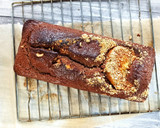 Foto del paso 5 de la receta: Bizcocho de chocolate con naranja confitada y avellanas