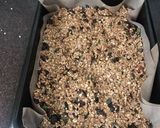 A picture of step 5 of Banana and Nutella oat bites.