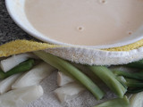 Calçots en tempura