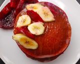 Foto langkah ke 6 dari resep Pancake buah naga HOT.