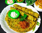 मेथी पराठा (methi paratha recipe in marathi) रेसिपी स्टेप 5 फोटो 