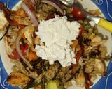 Foto del paso 5 de la receta: ⭐Ensalada de arroz integral con pollo y verduras⭐