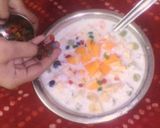 फ्रूट क्रीम (fruit cream recipe in Hindi) रेसिपी चरण 3 फोटो