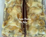 Foto langkah ke 3 dari resep 96. Cake Pisang Vla Keju.