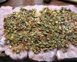 Ünnepi karaj tekercs Moby módra recept fázis 2 fotója