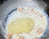 Foto langkah ke 3 dari resep Mi Ayam Bawang Carbonara.