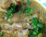 A picture of step 2 of Chicken in coconut gravy.