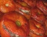 صورة لخطوة 6 من وصفة بندورة محشية بلحمة الغنم وبارميزان 🍅🧀