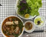 Hình bước làm 4 của món Bún bò giò heo