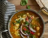 पालक छोलिया कोकनट मिल्क ग्रेवी रेसिपी चरण 5 फोटो
