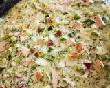 Okroschka (nyári hideg leves) Kaltes Sommersuppe recept fázis 2 fotója