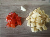 Potatoes egg mix